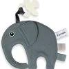 Speendoek Funnies- Olifant Ollie- Grey/blue