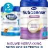 Hero Nutrasense SensiSoft Zuigelingenvoeding 1 - Flesvoeding Van 0 Tot 6 Maanden - 3 X 800 Gram - Met Melkvet - Palmolie Vrij
