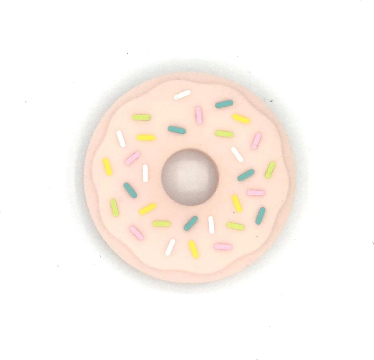 Donut Bijtketting Kauwsieraad - Roze - Afbeelding 4