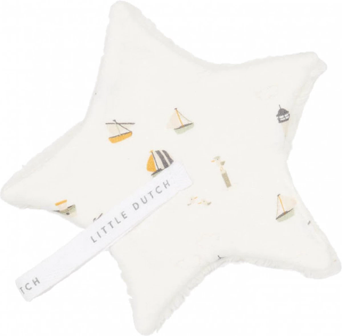 Little Dutch Sailors Bay Speendoekje White