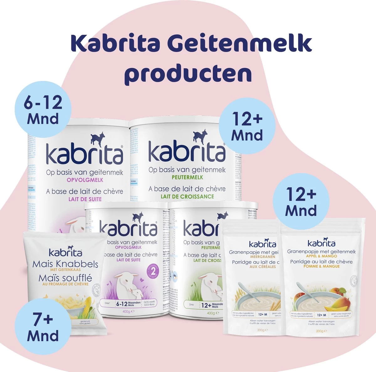 Kabrita 3 Peutermelk - Babyvoeding 12+ Maanden - 400g - Afbeelding 8