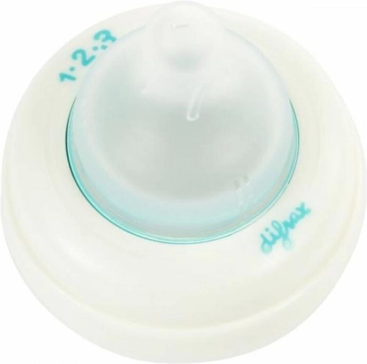 Difrax 1-2-3 Wide Flessenring Met Flessenspeen Voor Brede Babyflessen - Afbeelding 10