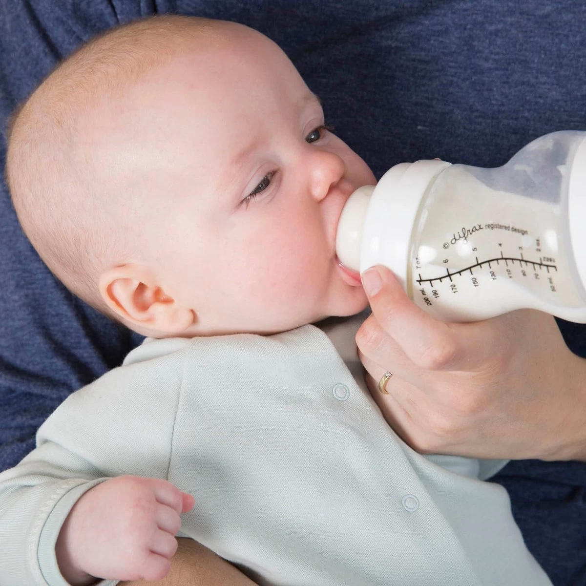 Difrax 1-2-3 Wide Flessenring Met Flessenspeen Voor Brede Babyflessen - Afbeelding 15