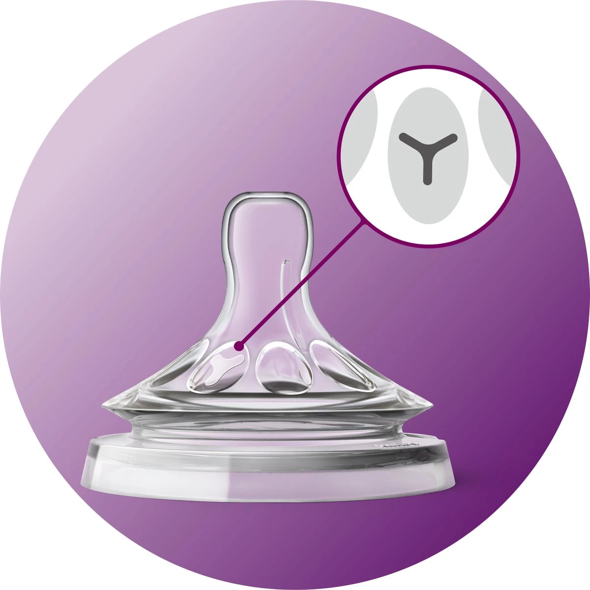 Philips Avent SCF046/27 Natural Speen - 6m+ - 2stuks - Afbeelding 5