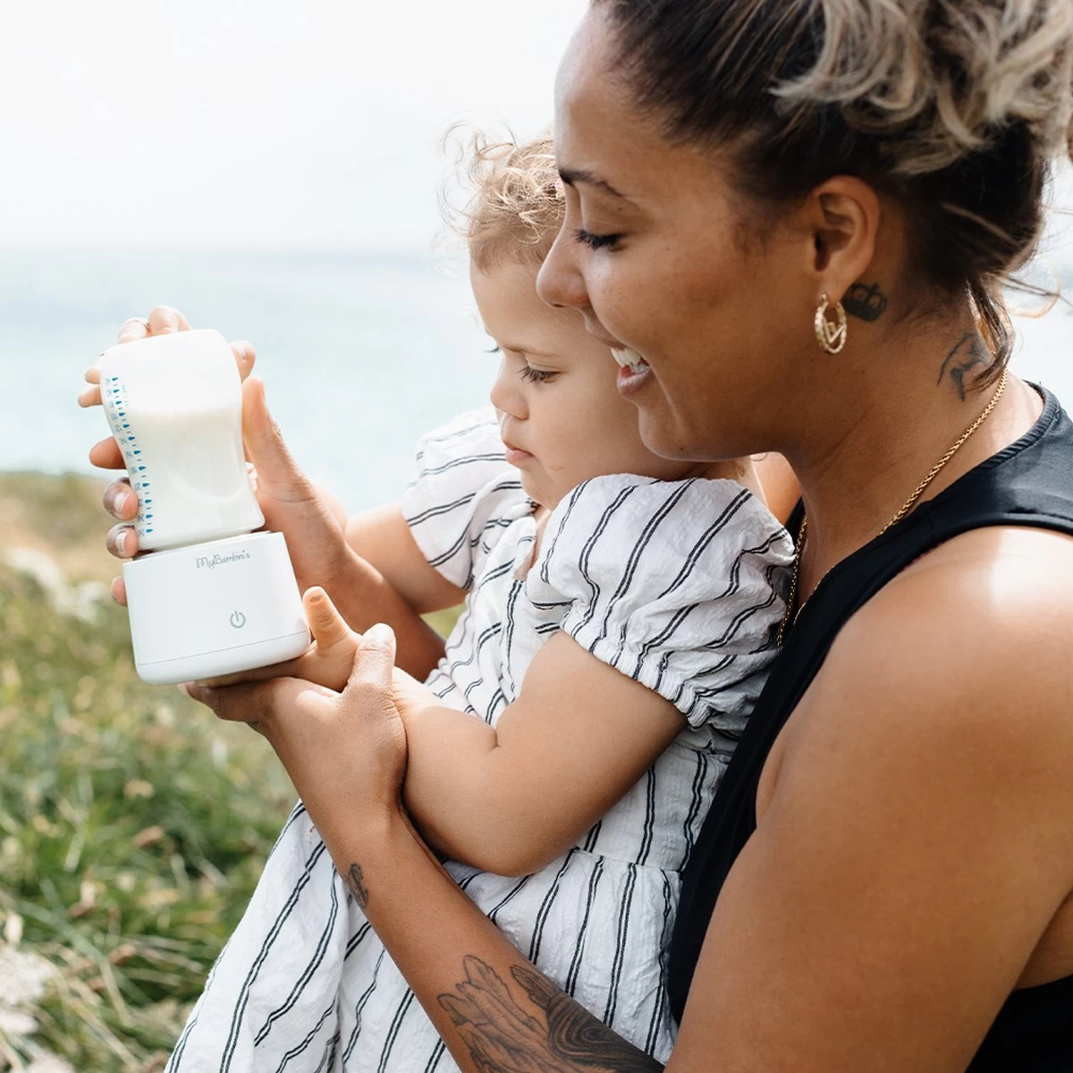 MyBambini's Bottle Warmer Pro™ - Draagbare Baby Flessenwarmer Voor Onderweg - Roze - Geschikt Voor AVENT Philips, Chicco & Dodie - Afbeelding 8