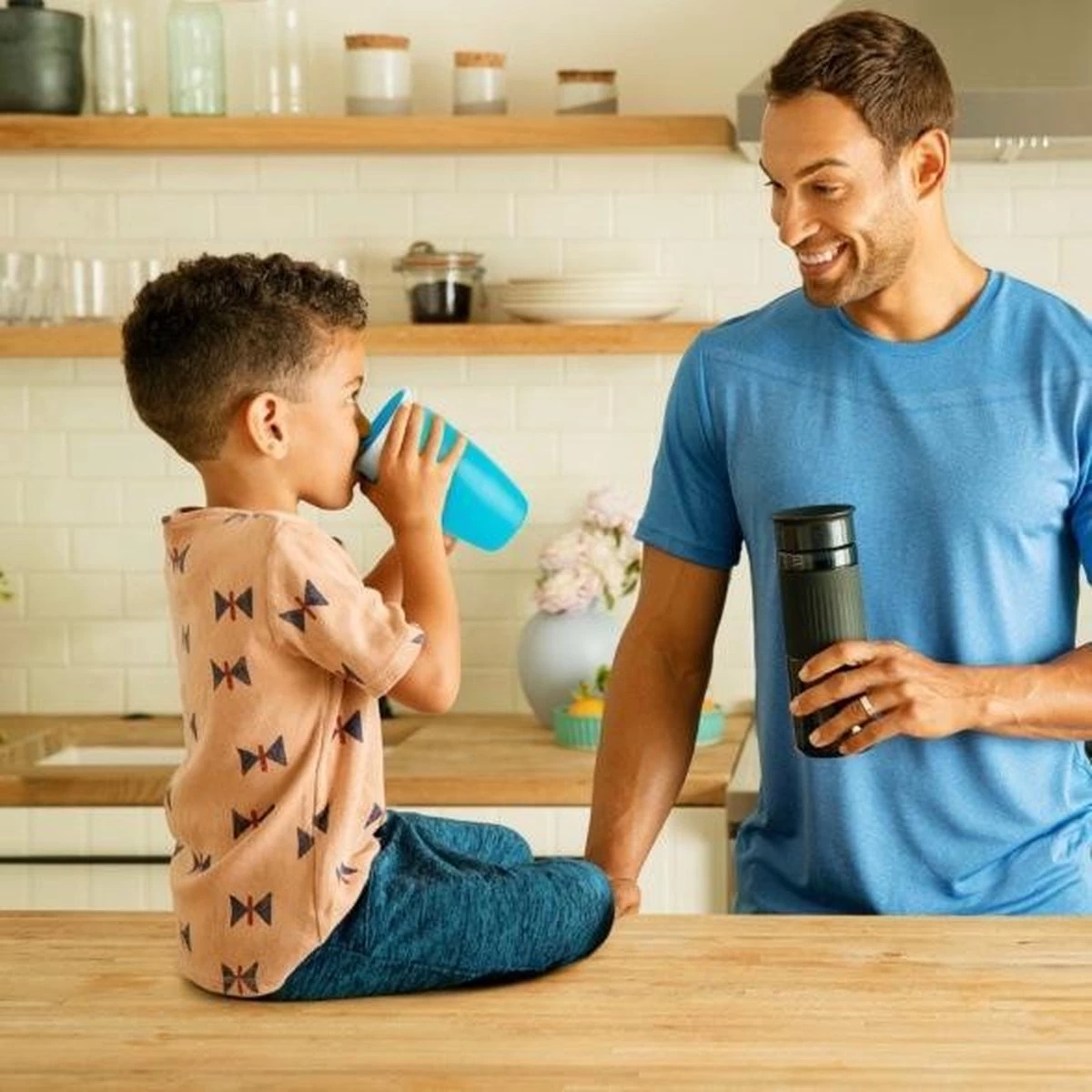 Munchkin Miracle 360 Sippy Cup Drinkbeker Blauw - Afbeelding 6