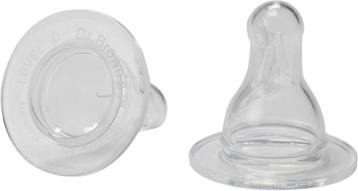 Dr. Brown's Fles Speen Standaard - Fase 4 - 2 Stuks - Afbeelding 2