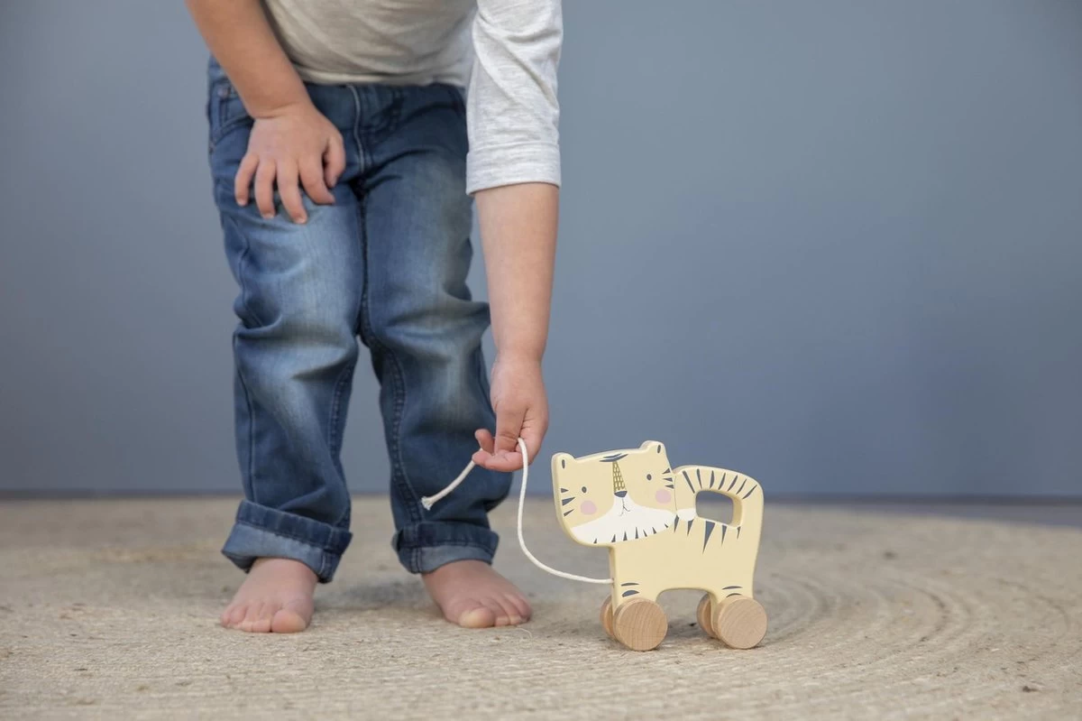 Little Dutch Houten Tijger - Trekfiguur - Afbeelding 4