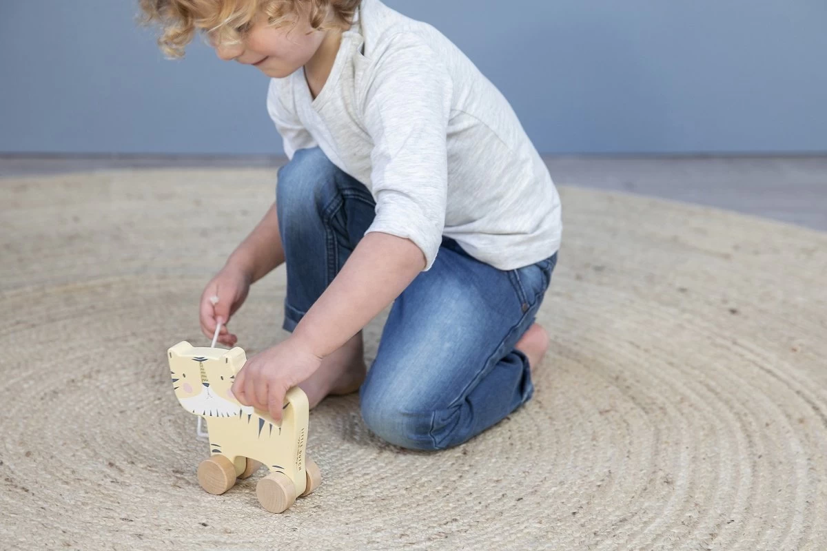 Little Dutch Houten Tijger - Trekfiguur - Afbeelding 3