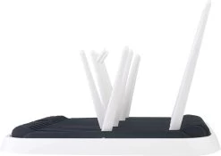 STACK Flessen Droogrek | Zwart - Geschikt Voor Flessen En Doppen - Droogrek Voor Flessen - Baby Flessenrek - Afdruiprek Baby - Drying Rack - Babyfles Droogrek - Afdruiprek Fles Met Lekbak - Afdruiprek - Babyflessen - Flessenrek