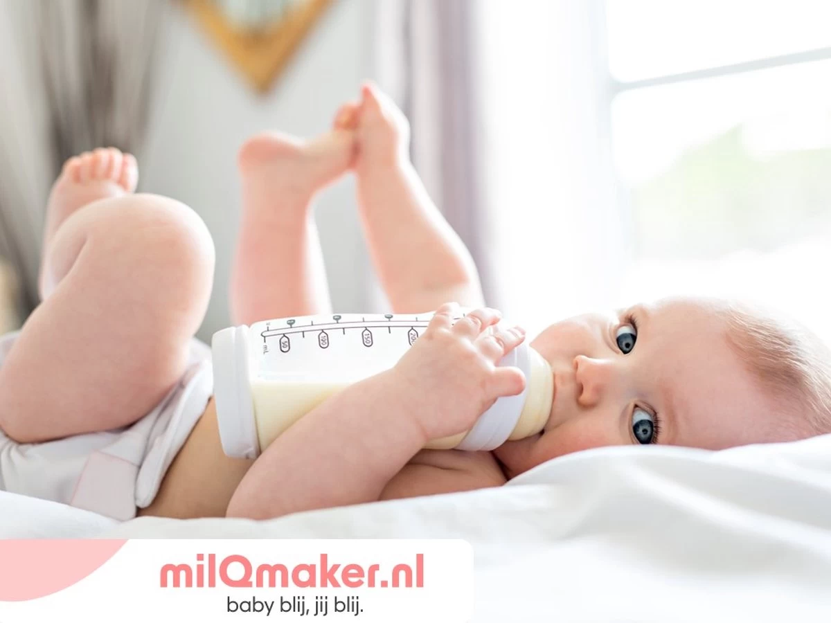 MilQmaker Flesvoeding Apparaat - Baby Milk Maker - Flessenwarmer/Fles Verwarmer - Baby Fles Maker - Baby Senseo - Baby Melk Machine - TÜV Gecertificeerd - Milkmaker - Afbeelding 7