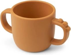 Done By Deer Peekaboo Croco Beker Mustard