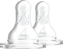 Dr. Brown's Fles Speen Standaard - Fase 4 - 2 Stuks