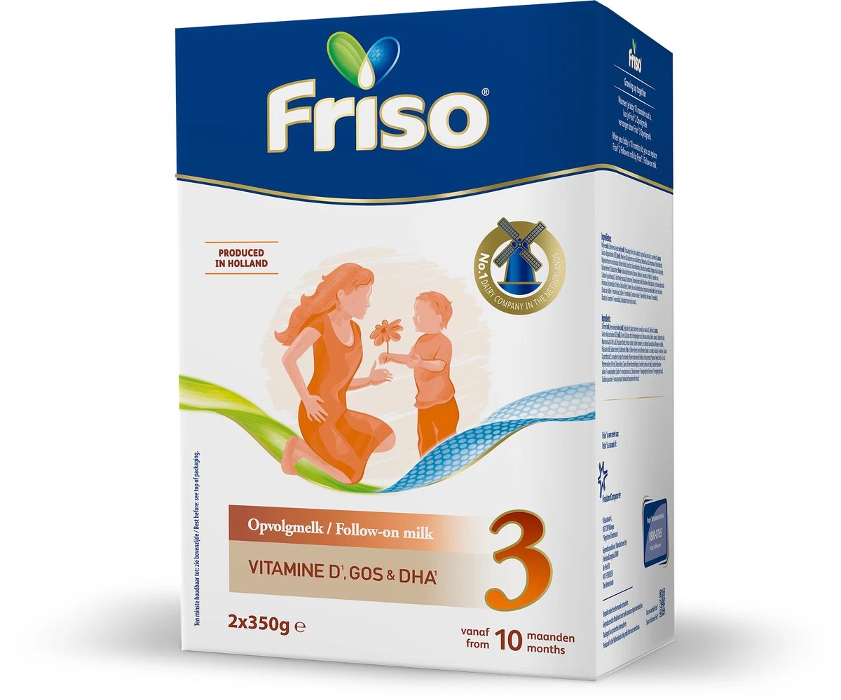 Friso 3 - Opvolgmelk - Vanaf 10 Maanden - 700g - Doos