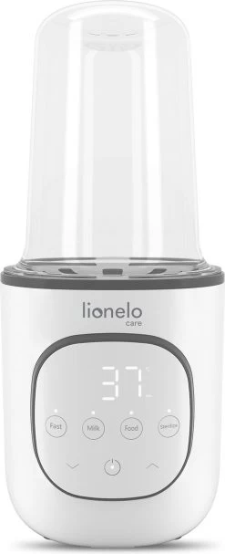 Lionelo Thermup 2.0 Flessenwarmer 5in1 - Verwarming Van Vloeistoffen En Eten - Sterilseren En Ontdooien - BPA-FREE - Overhittingsbeveiliging - Thermostaat - Automatische Uitschakeling Bij Watertekort