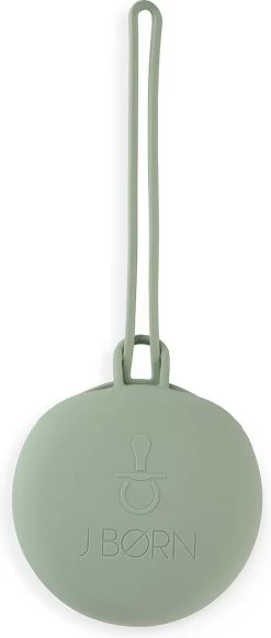 J. Børn Siliconen Speenhouder - Sage - BPA-VRIJ Veiligyacce Praktisch En Stijlvol - Geschikt Vanaf De Geboorte - Babyaccessoire