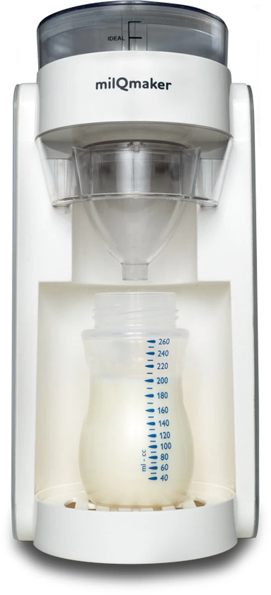 MilQmaker Flesvoeding Apparaat - Baby Milk Maker - Flessenwarmer/Fles Verwarmer - Baby Fles Maker - Baby Senseo - Baby Melk Machine - TÜV Gecertificeerd - Milkmaker - Afbeelding 4