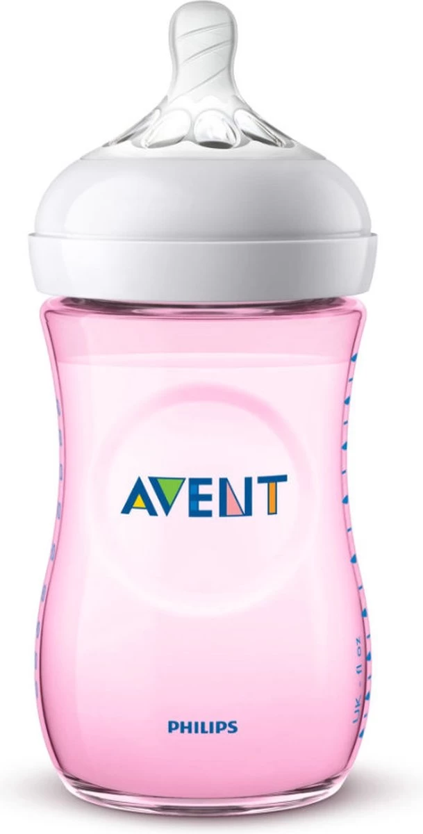Philips Avent - Natural Babyfles - Langzame Toevoer - 1+ Maanden - 260ml - SCF034/27 - Afbeelding 6