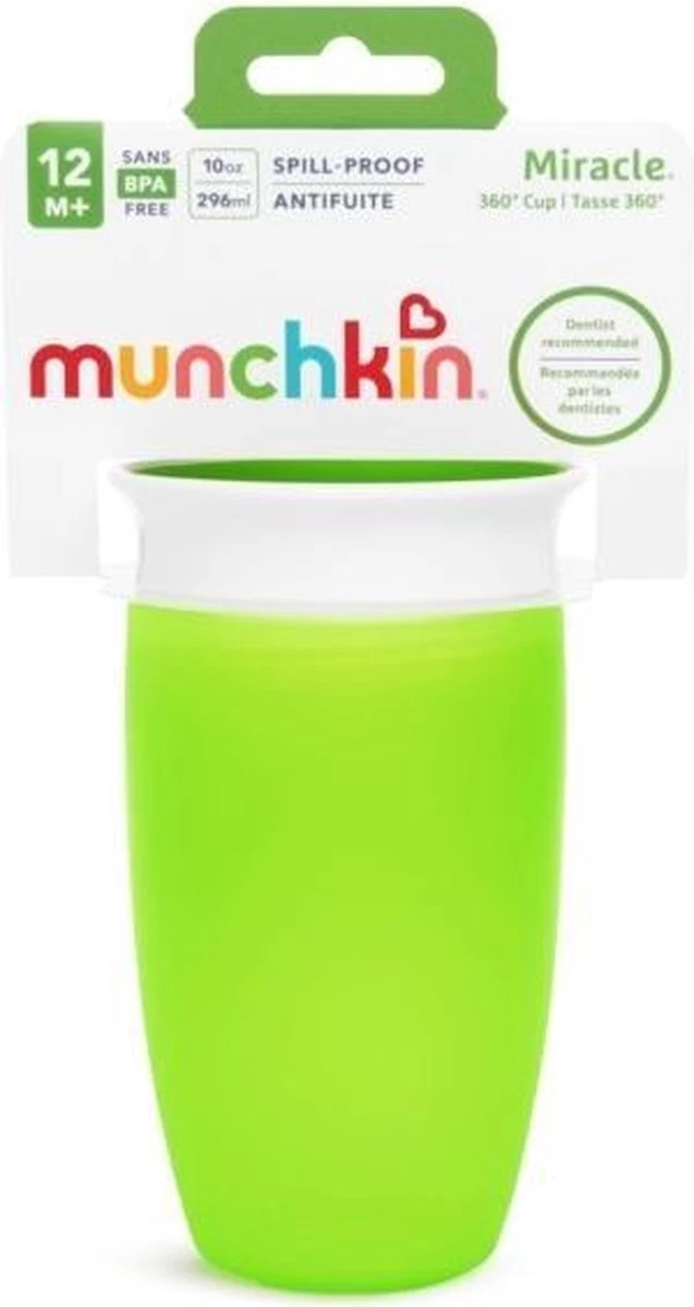 Munchkin Miracle Drinkbeker 360 Sippy Cup Groen - Afbeelding 8