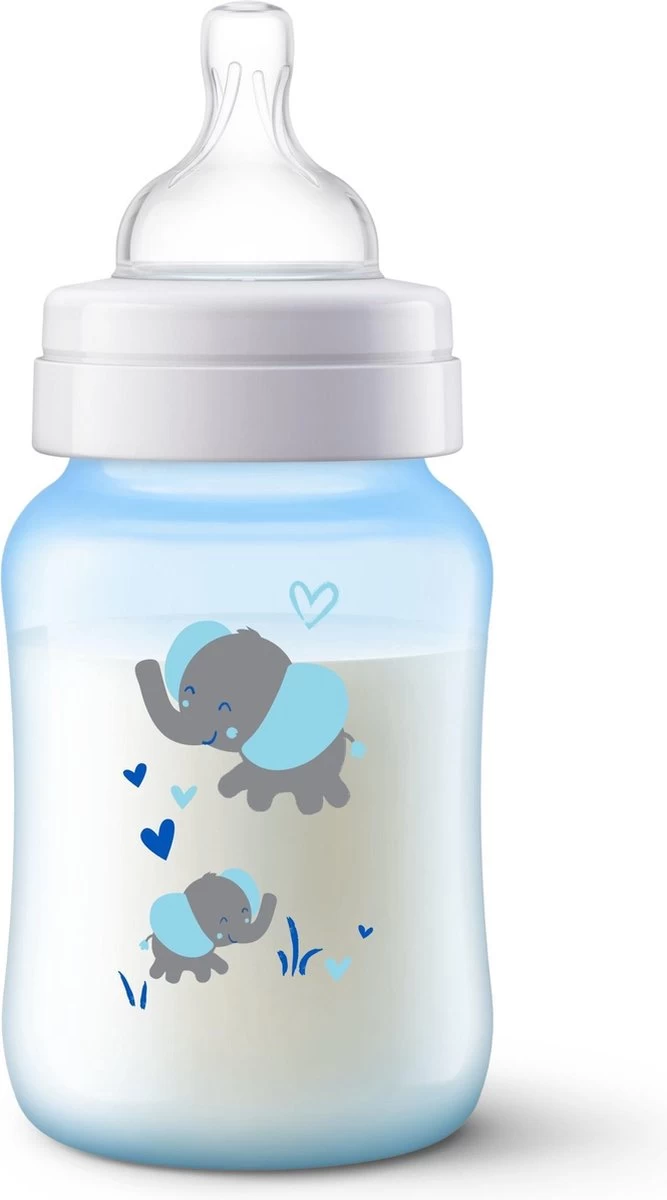 Philips Avent Anti-colic SCF821/15 - Babyfles (260 Ml) - 1 Stuk - Blauw - Afbeelding 9