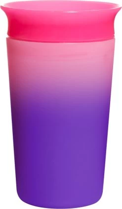 Munchkin Miracle 360 Colour Changing Sippy Cup Pink