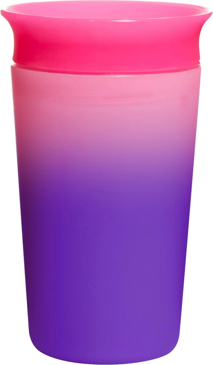 Munchkin Miracle 360 Colour Changing Sippy Cup Pink