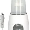 Alecto BW-512 CAR+ - Flessenwarmer 500W - Snelle Opwarming En Sterilisatie Thuis En Onderweg - Geleverd Met 12V Auto Adapter En Stoomkap - Wit