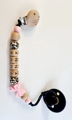 Speenkoord Met Naam Lalieloe - Speenhouder - Speenketting - Speenkoord Meisje - Anna