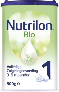 Nutrilon Bio 1 - Volledige Zuigelingenvoeding 0-6 Maanden - 800g - IE-ORG-02