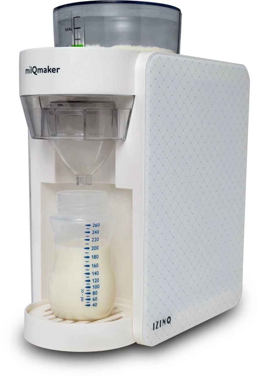 MilQmaker Flesvoeding Apparaat - Baby Milk Maker - Flessenwarmer/Fles Verwarmer - Baby Fles Maker - Baby Senseo - Baby Melk Machine - TÜV Gecertificeerd - Milkmaker - Afbeelding 3
