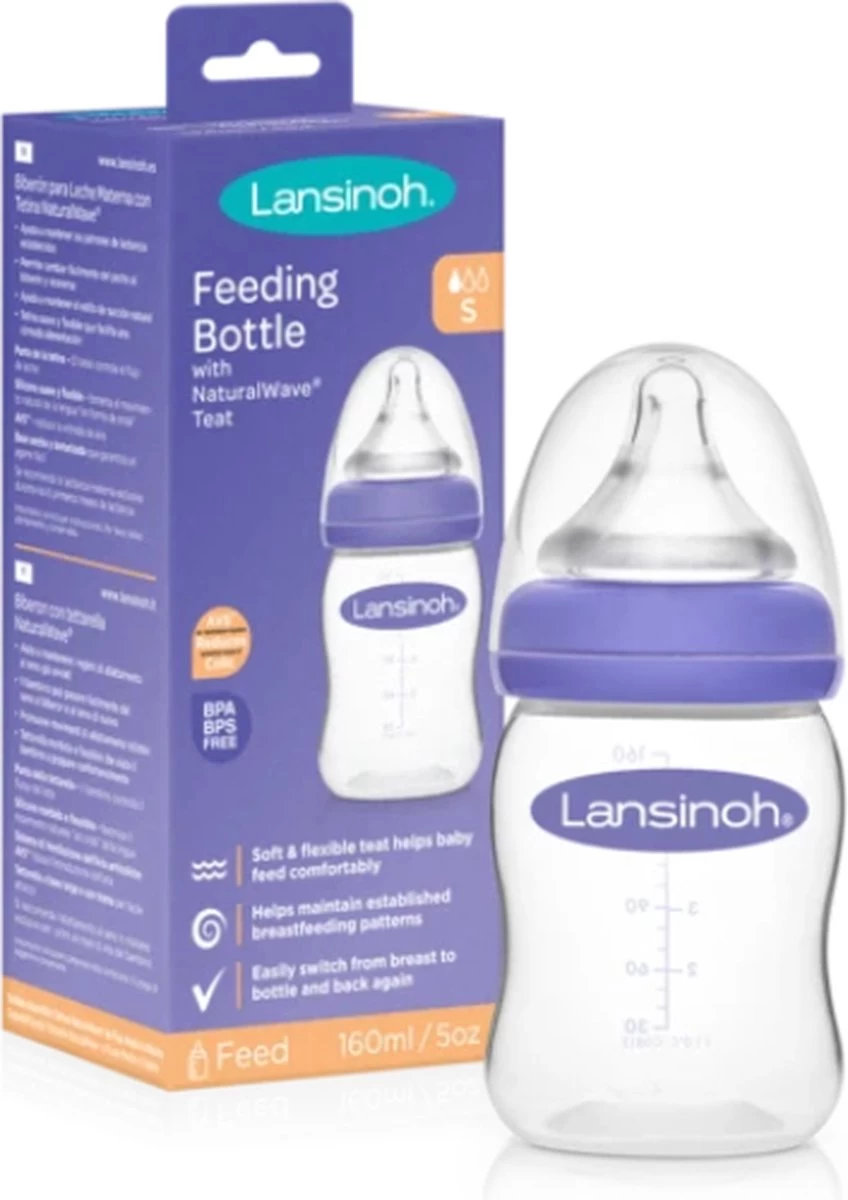 Lansinoh 160 Ml Natural Wave Fles 75860 - Afbeelding 10