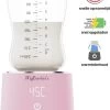 MyBambini's Bottle Warmer Pro™ - Draagbare Baby Flessenwarmer Voor Onderweg - Roze - Geschikt Voor AVENT Philips, Chicco & Dodie