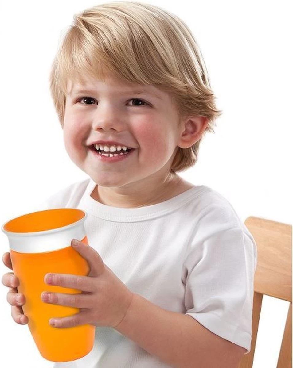 Munchkin Miracle 360 Sippy Cup Drinkbeker Blauw - Afbeelding 2