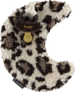 Louka Speendoekje Maan Panter 2 - Meisje - Jongen - Teddy - Speenknuffel - Excl. Speen